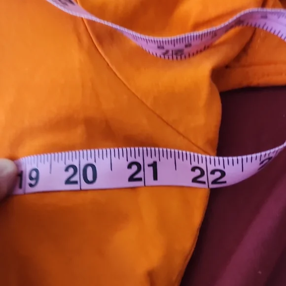 US Polo Men's Orange T-Shirt - Picture 5 of 6